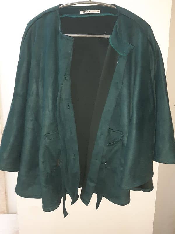 green ladies cape for sale 1