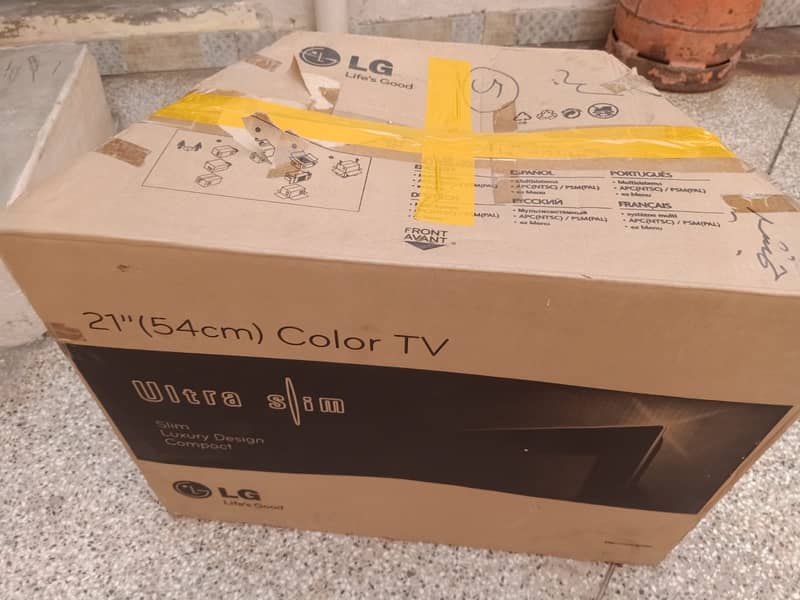 Lg tv ultra slim 21"(54 cm) 1