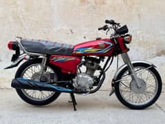 Honda 125 2018 Model 2 Digit Golden Number