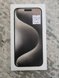 iPhone 15 Pro Max - HK DUAL PTA approved - Natural