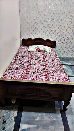 Single bed original wooden 0