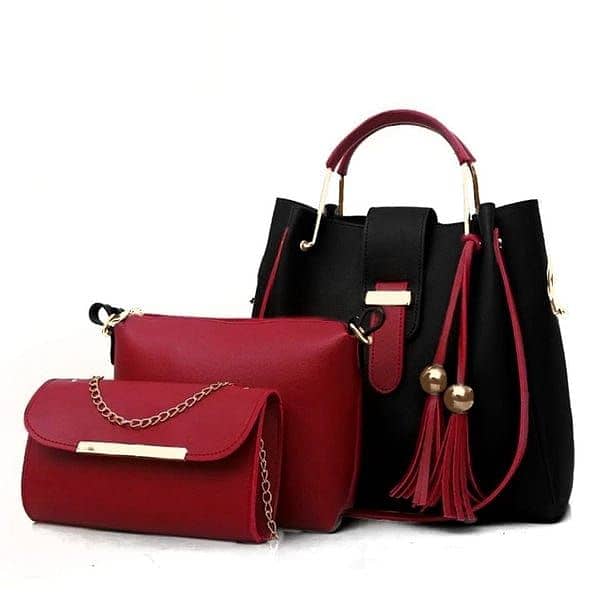 Girls stylish hand bag 5pc 9