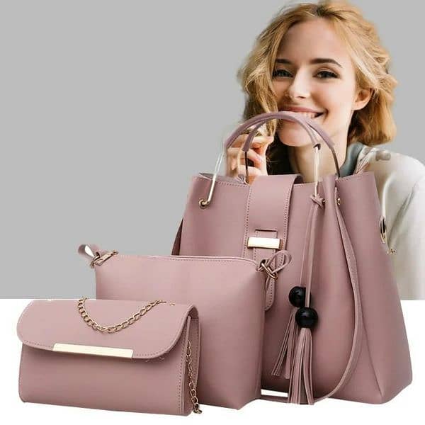 Girls stylish hand bag 5pc 12