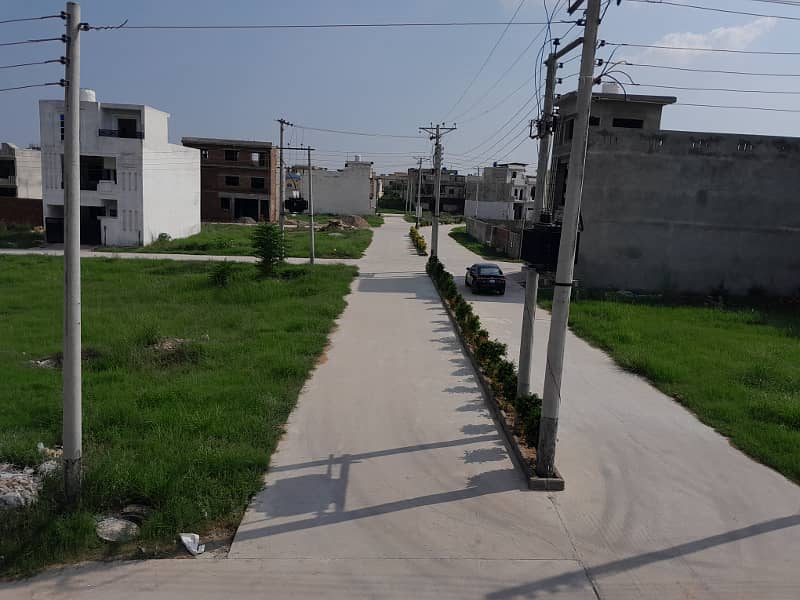 Commercial Corner main boulevard plot for sale on very ideal location Executive lodges opp Askari 14 main Gate adiala road rawalpindi 16