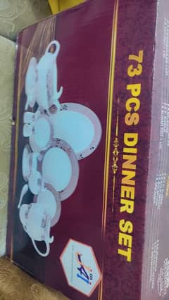 Bon China New Dinner Set 73 Pieces High Quality