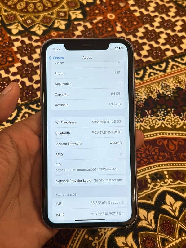 iPhone 11 64gb Non PTA 6