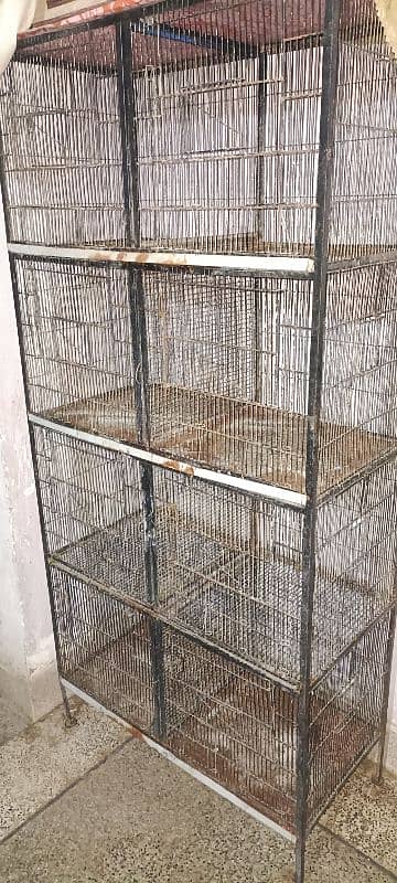 8 PORTION CAGE FOR BIRDS 0