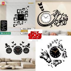 Home Decor Wall clock, New Launch Alert! In Just 999 PKR!