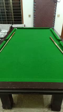 Home used Snooker Table with Pin Pockets ( 8x4 feet )