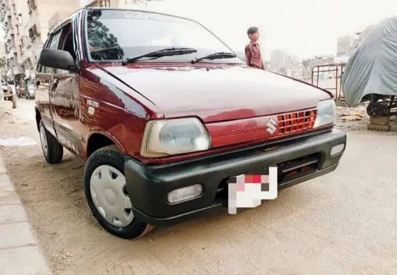 Suzuki Mehran VXR 1991 7