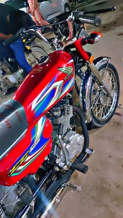 Honda 125 2022 Karachi number