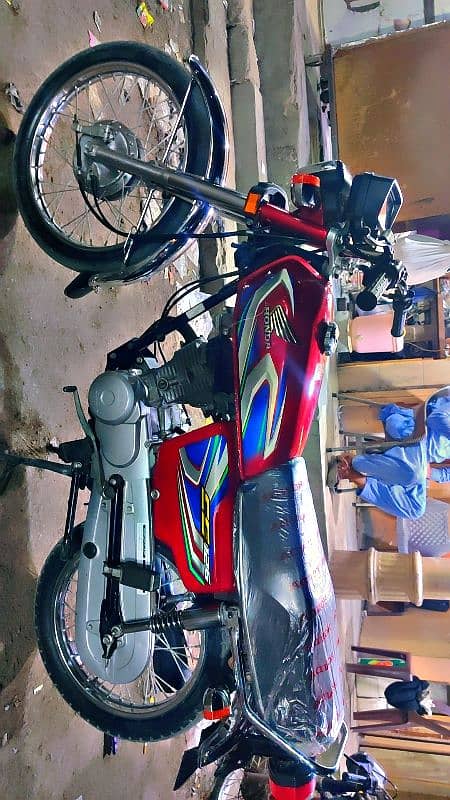 Honda 125 2022 Karachi number 6