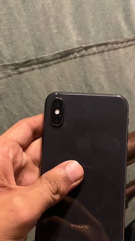 i phone x pta approved 64gb All okay Total  geniun battery service 1