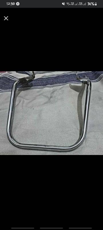 Honda CG 125 back seat guinune supporter for sale , 1