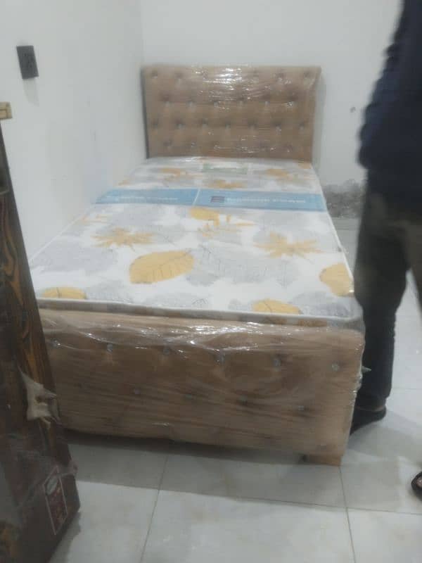 Single Bed/Poshish Bed/Side Tables 5