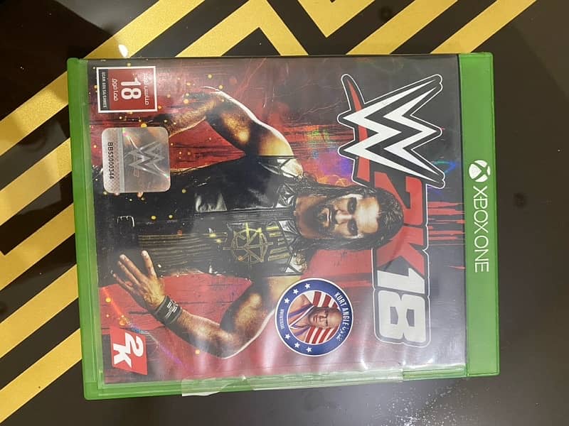 WWE 2k18 xbox one disc 1