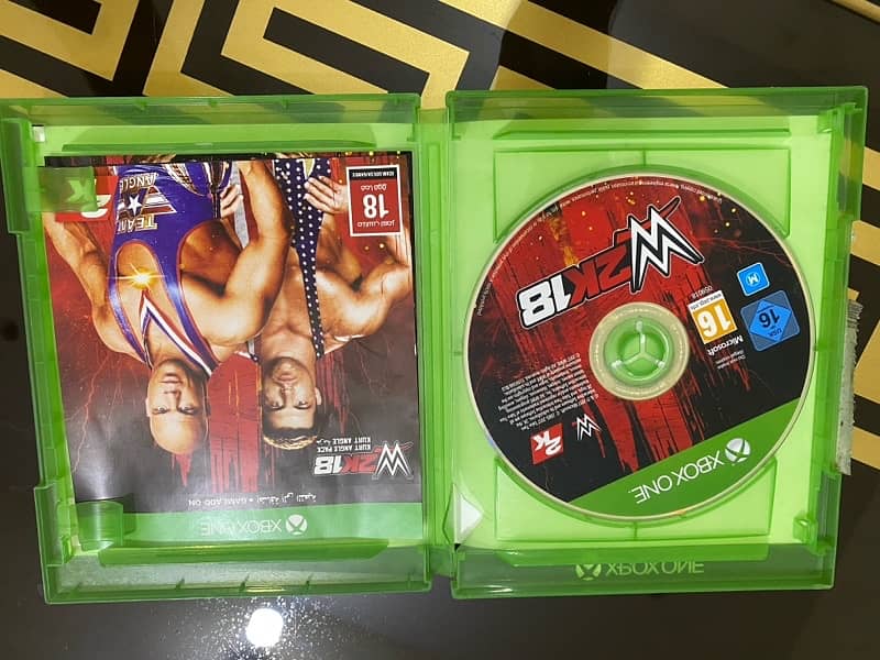 WWE 2k18 xbox one disc 2