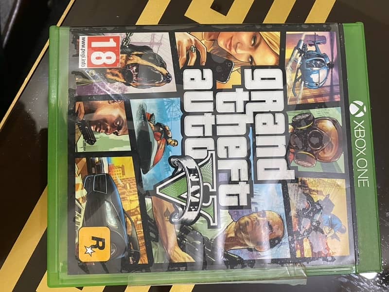 GTA 5 disc for xbox one 1