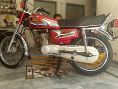 cg 125 double saman