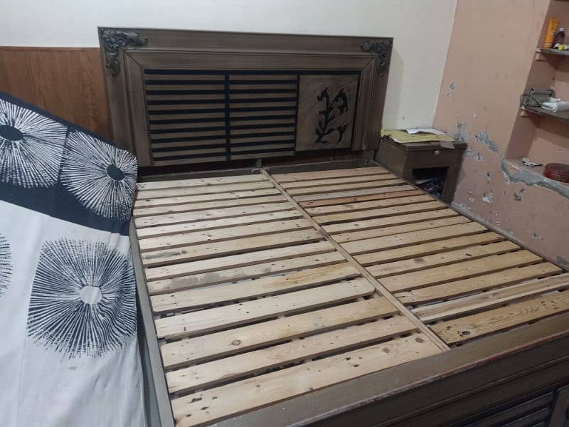 king size wooden bed 6