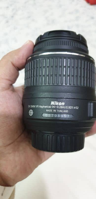 Nikon D3200 perfect condition with Two lens and WU-1a (wifi) 2