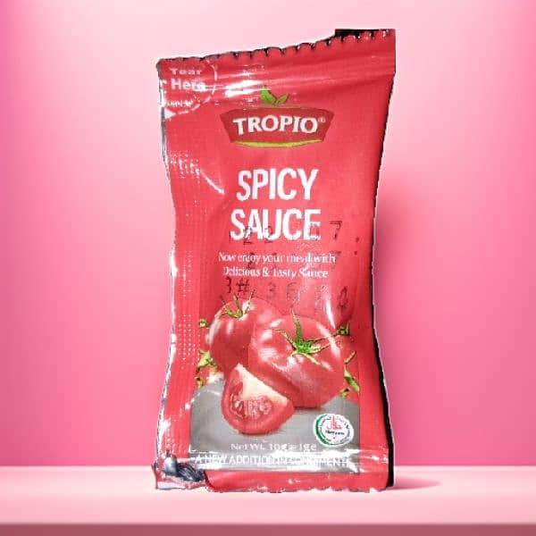 Tropio ( Warda Foods ) Brand Ketchup Spicy Sauce & Chilli Sauce 1