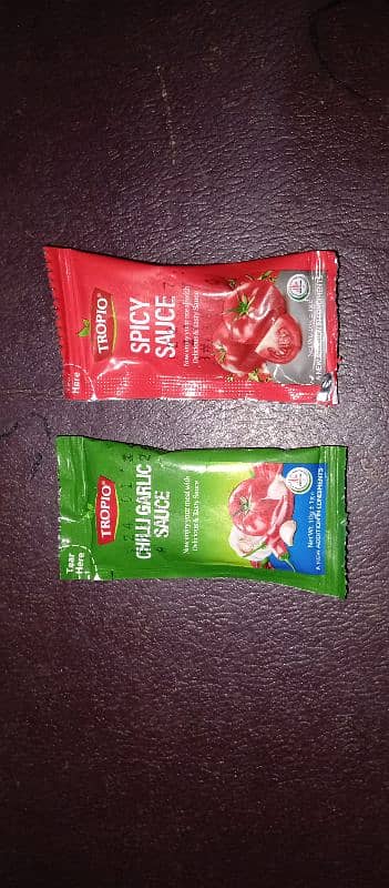 Tropio ( Warda Foods ) Brand Ketchup Spicy Sauce & Chilli Sauce 2