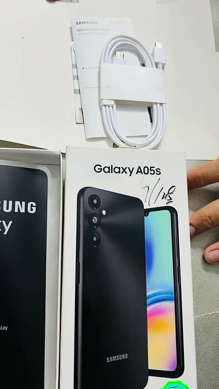 Samsung A05s | Just Box Open 4/128 | Black Colour 10/10 10