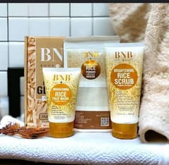 BNB Rice beauty kit with three products