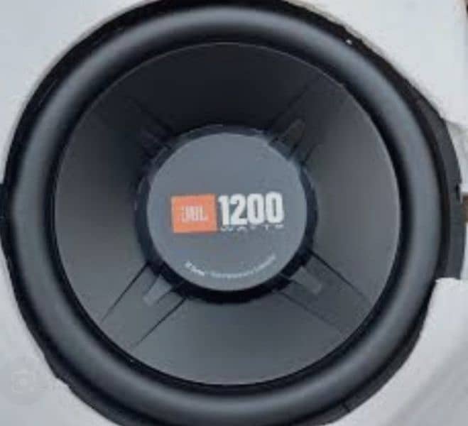 woofer JBL 1200 watt original with big box 0