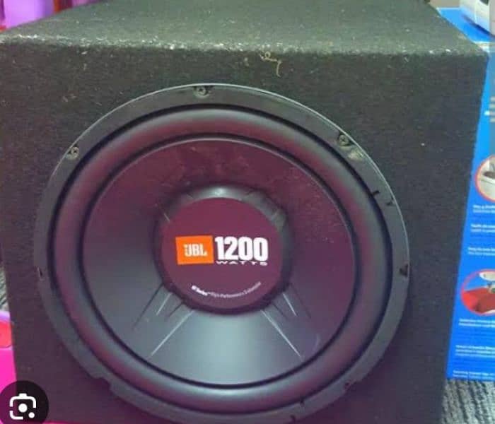 woofer JBL 1200 watt original with big box 2