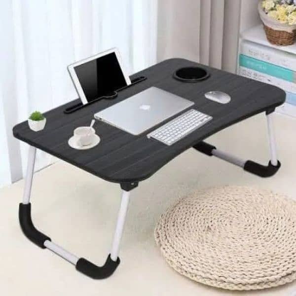 Wooden Laptop Table-Gaming Laptop Table-Foldable Stand Laptop Table- 1