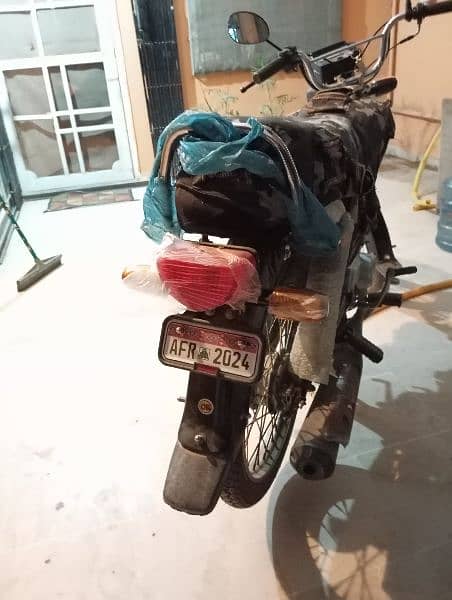 Classic 70cc 112km driven unregistered bike 6