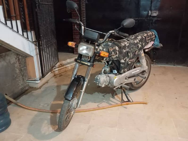 Classic 70cc 112km driven unregistered bike 7