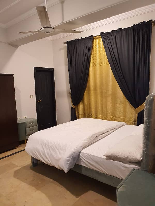 Per day Two bed Fully furnished apartment available for rent in E-11 Islamabad 6