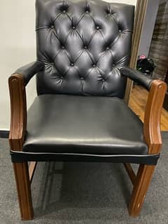 Office guest chairs in new condition