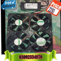 Mini exhaust fans with power supply | 12v ventilation fans |