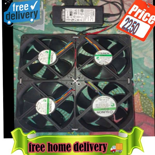 Mini exhaust fans with power supply | 12v ventilation fans | 1