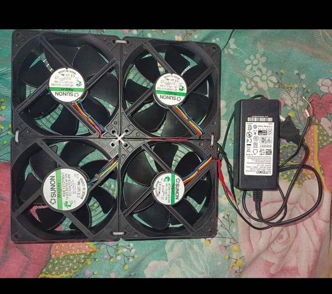 Mini exhaust fans with power supply | 12v ventilation fans | 4