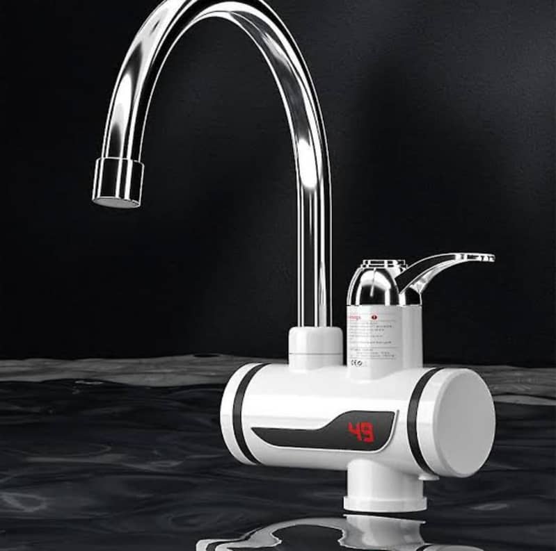 Instant Hot Water Faucet Tap | Electric Geyser Tap-A058201 7