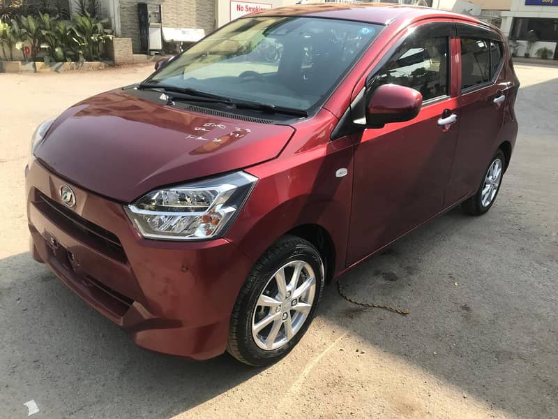 Daihatsu Mira G Push Reddish wine color ,2022 model 1