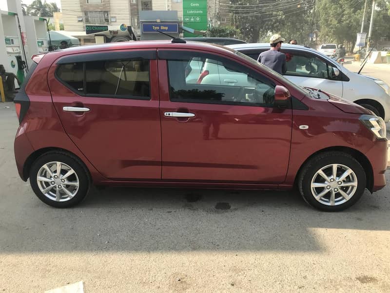 Daihatsu Mira G Push Reddish wine color ,2022 model 3