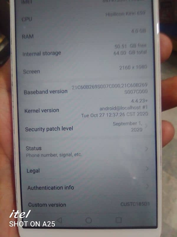 Mate 10 lite 4/64 PTA approve all ok 7