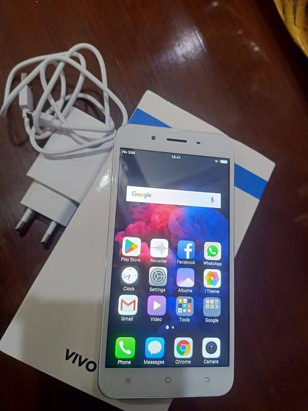 Vivo Y66 4/64 Full Box Complete Accessories Home Use 6