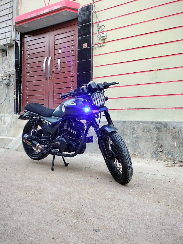 hi speed infinity 150 cc 2018 cafe racer Better Than CG 125 4