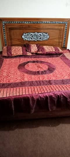 Double Bed brand new without mattress