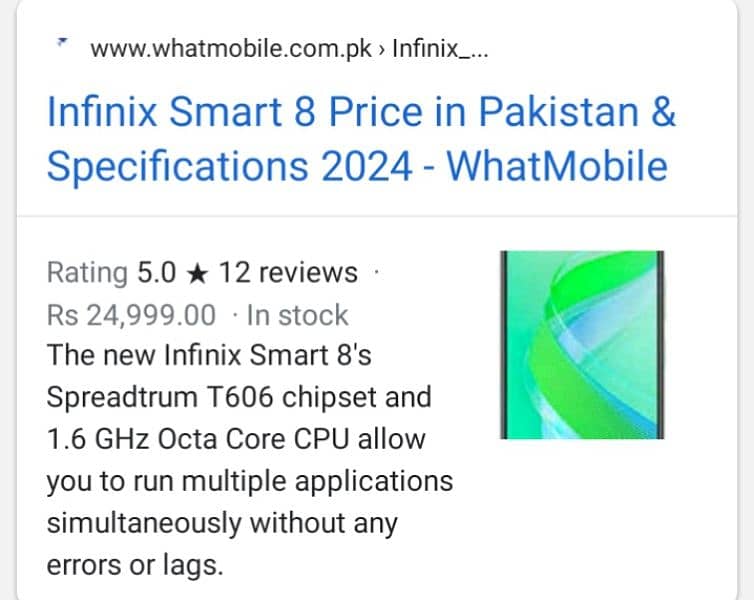 Infinix smart 8 1