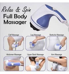 Full Body Massager | 5 Head Relax Spin Massager 0