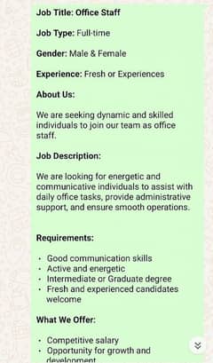 Job Offer