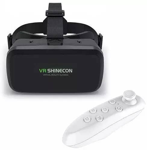 VR HEADSET SHINECON with BLUETOOTH REMOTE 0